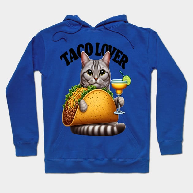 Feline Fiesta: Taco Cat Hoodie by coollooks